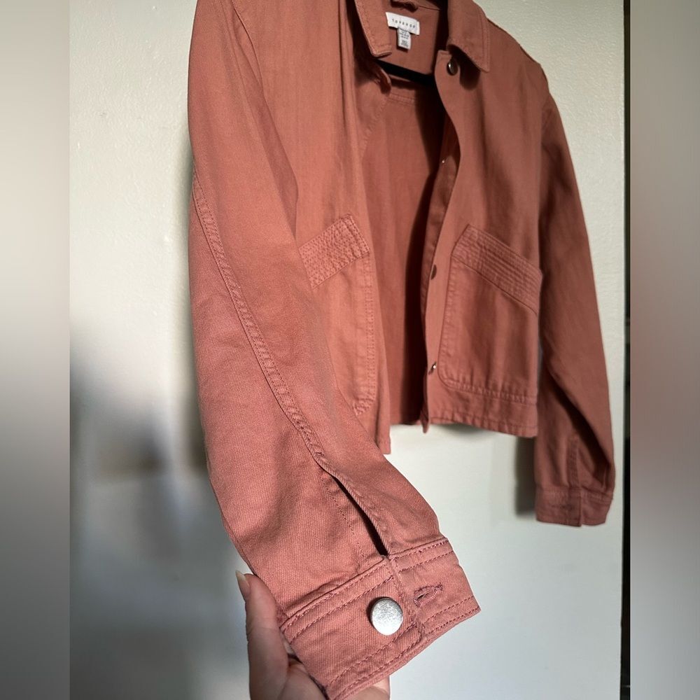 Topshop Button Up Jacket - Picture 4 of 6
